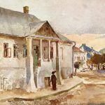 jasielski rynek na obrazach