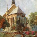 jasielski rynek na obrazach