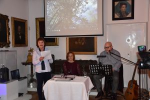 wieczór słowno-muzyczny i promocja książki „bieszczady na gitarę i cztery pory roku”. 1 marzec 2019 r.