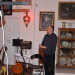 wieczór słowno-muzyczny i promocja książki „bieszczady na gitarę i cztery pory roku”. 1 marzec 2019 r.