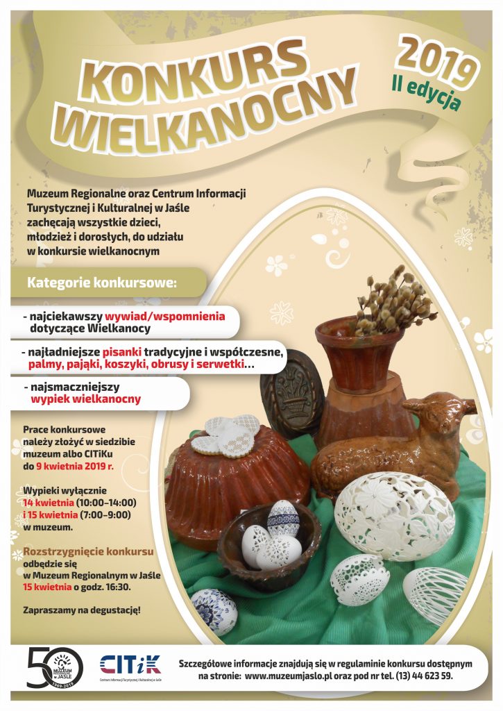 regulamin drugiej edycji konkursu wielkanocnego mrj i citik 2019.