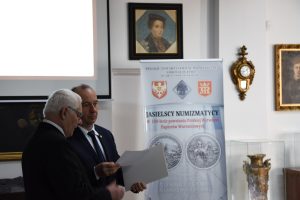 wystawa jasielskich numizmatyków