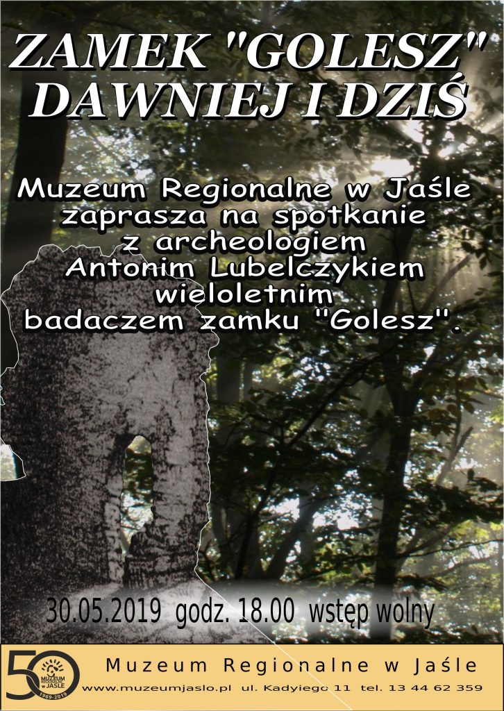 spotkanie z archeologiem, badaczem ruin zamku „golesz” w krajowicach, antonim lubelczykiem.