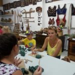 warsztaty rzeźbiarstwa w ramach "spotkań z etnografią"