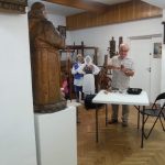 warsztaty rzeźbiarstwa w ramach "spotkań z etnografią"