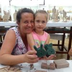 warsztaty rzeźbiarstwa w ramach "spotkań z etnografią"