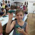 warsztaty rzeźbiarstwa w ramach "spotkań z etnografią"