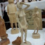 warsztaty rzeźbiarstwa w ramach "spotkań z etnografią"