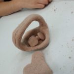 warsztaty rzeźbiarstwa w ramach "spotkań z etnografią"