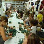 warsztaty rzeźbiarstwa w ramach "spotkań z etnografią"