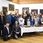 fotorelacja z wydarzenia opowieści zza widnokręgu  - spotkania z turystyką, pt.  „skamieniałości ślady życia utrwalone w skałach”.