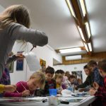 „malowanie na szkle”.