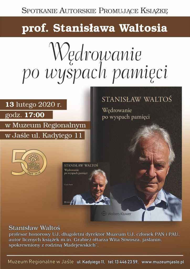 „wĘdrowanie po wyspach pamiĘci” – spotkanie autorskie z prof. stanisławem waltosiem