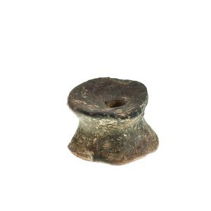 0216 M. A. Szpula – narzędzie tkackie (Jasło stan. 29, pow. jasielski) ok. XVII – XIII w. lat p. n. e, glina