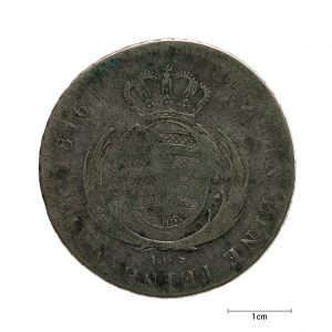 0924 Zbiory numizmatyczne St. Kadyiego; Fryderyk August książę saski (1816); talar - rewers