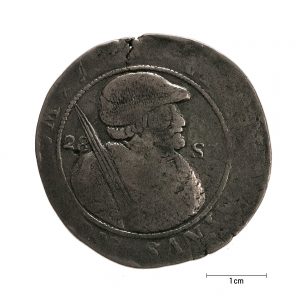 0925 Zbiory numizmatyczne St. Kadyiego; półtalar przypuszczalnie holenderski- awers