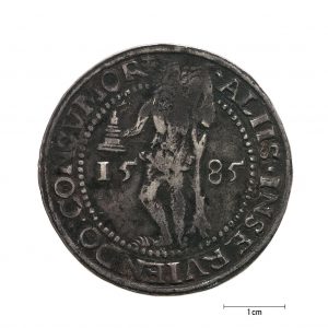 0937 Zbiory numizmatyczne St. Kadyiego; Juliusz Księstwo Braunschweig-Luneburg (1585); talar - awers