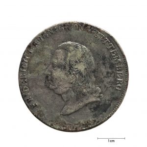 0938 Zbiory numizmatyczne St. Kadyiego; Fryderyk I, Wirtenbergia (1810); talar - awers