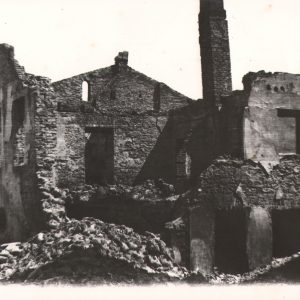 114 AF Jasło, Ruiny ul. Igielnej strona północna, 1945 r.
