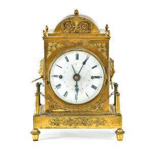 1385 AH Zegar stołowy pozłacany, XIX w.