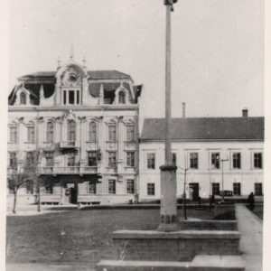 141 AF Jasło, Ratusz w Jaśle w czasie okupacji, 1940 r.