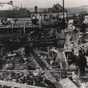 150 AF Odbudowa Jasła lata 50-te  XX w.