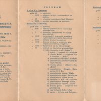 193 AHSiD – Zaproszenie na uroczystość 70. rocznicy utworzenia jasielskiego gimnazjum, 1938 r. - obrazek 2