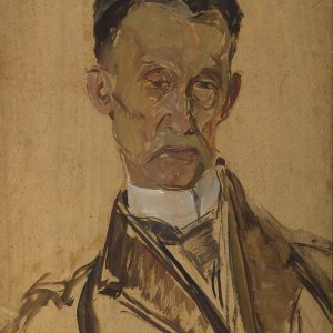 2320 AH autor Ignacy Pinkas, Portret Fedorowicza, oplej dykta, 57x44, fot