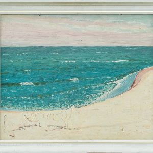 2340 AH autor Ignacy Pinkas,, Morze Jastarnia, 1933, olej dykta, 60x50, fot. MSz