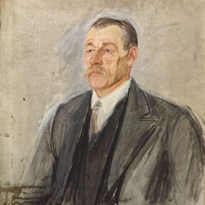 2351 AH autor Ignacy Pinkas, Portret majstra kominiarskiego z Krowodrza, 1030, olej płótno, 68x66, fot