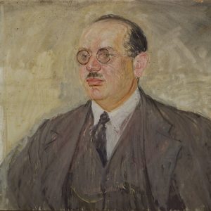 2352 AH autor Ignacy Pinkas, Portret dra Wansteina, olej dykta, 60x69, fot