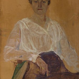 2354 AH autor Ignacy Pinkas, Portret kobiecy, 1920, olej dykta, 100x70, fot