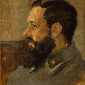 2364 AH autor Ignacy Pinkas, Portrey gen. Bolesława Roi, 1916, olej dykta, 48,5 x 33, fot