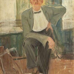 2382 AH autor Ignacy Pinkas, Autoportret, plej płótno, 135x95, fot