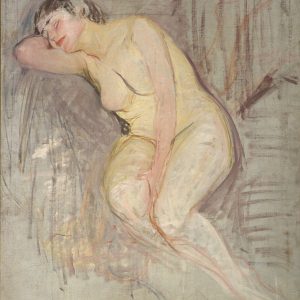 2391 AH autor Ignacy Pinkas, Akt, olej płótno, 100x82, fot