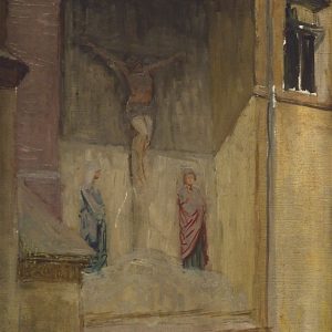 2402 AH autor Ignacy Pinkas, Kościół św. Marka, olej dykta, 76x47, fot