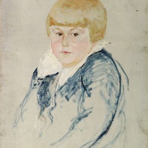 2497 AH autor Ignacy Pinkas, Portret dziecka, olej dykta, 50x40, fot