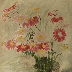 2609 AH autor Ignacy Pinkas, Margaretki, olej dykta, 44x35, fot