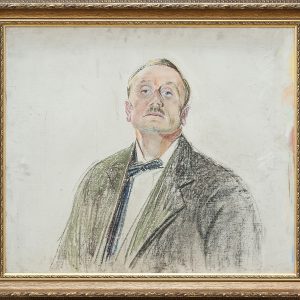 2747 AH autor Ignacy Pinkas, Szkic autoportretu, pastel dykta, 59x69, fot. MSz