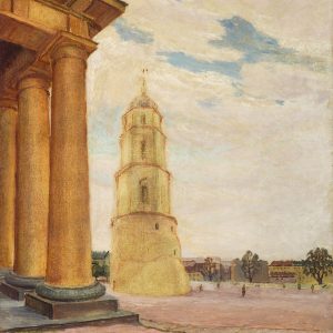 2751 AH autor Ignacy Pinkas, Z pod Bakszty, 1928, olej dykta Rybacy, pastele, 60x49, fot