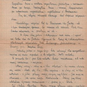 3276 AHSiD – List Zofii Solarz do ks. Franciszka Solarza, 1946 r.