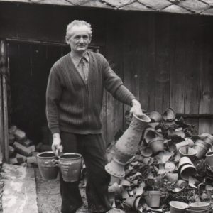 430 A.F. Etnografia, Roman Zaprzałka, garncarz z Rzepiennika Biskupiego, 1978r.