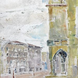 4681 AH autor Ignacy Pinkas, Plac Mariacki w Krakowie rewers