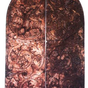 502 - 503 AH Drzwi Aron ha-kodesz, XVII w.