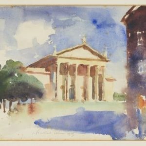 5658 AH autor Ignacy Pinkas, Wilno, akwarele, 25x32 cm, fot. Desa