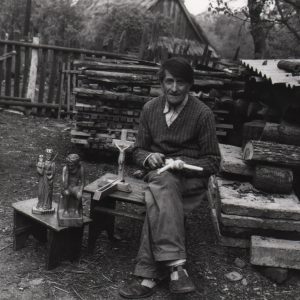 581 A.F. Etnografia, Józef Rzońca z Cieklina, 1976r.