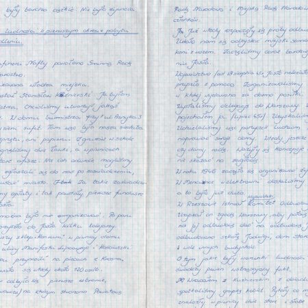 4606 AHSiD – Wspomnienia Władysława Mendysa o wysiedleniu i zniszczeniu Jasła, 1975 r. - obrazek 4