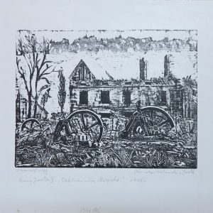 170 A-H, Stanisław Witowski z Jasła,  Elektrownia Miejska, drzeworyt