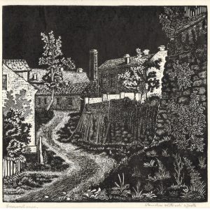 226 A-H, Stanisław Witowski z Jasła, Jasło, ul. Wałowa, drzeworyt