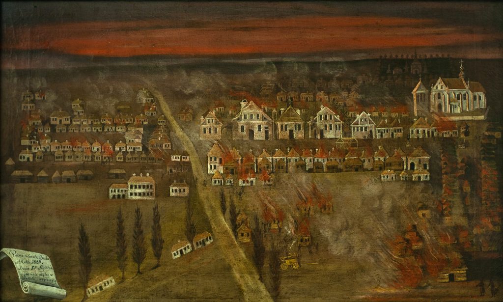 dawne jasło w malarstwie, rysunkach i drzeworytach